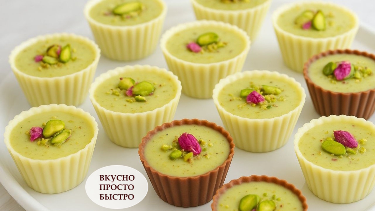 Фисташковые конфеты: изысканный, нежный и ореховый вкус