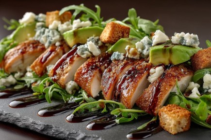 Ужин за десять минут: салат с курицей и авокадо, который заиграет новыми красками