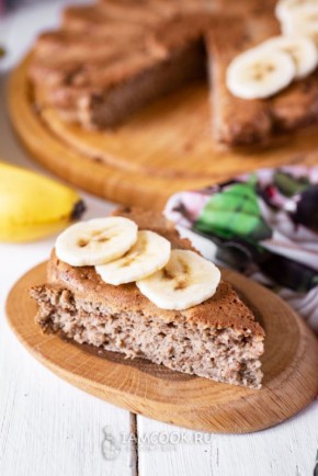 Вкусный и полезный пирог из овсянки и бананов: идеальная альтернатива десерту