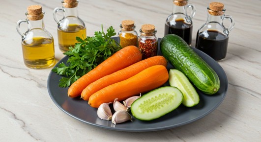 Освежающий салат из моркови и огурца: легкий рецепт на каждый день