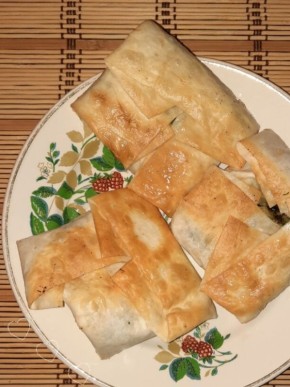 Лаваш с сыром и зеленью: быстрый и вкусный перекус