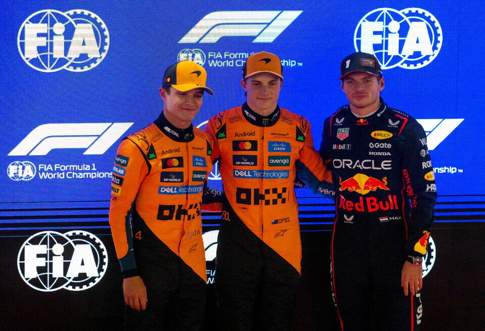 Стартовая решётка Гран При Катара 2025