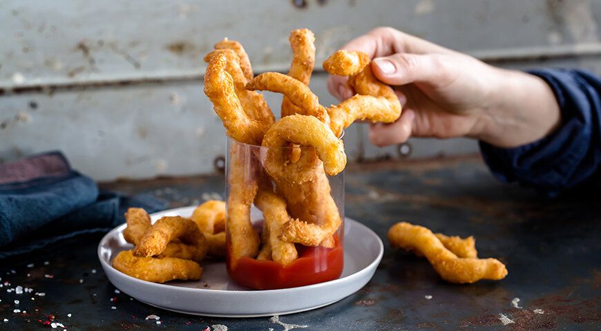 Сырный чуррос на майонезе: экстравагантная закуска с испанскими корнями