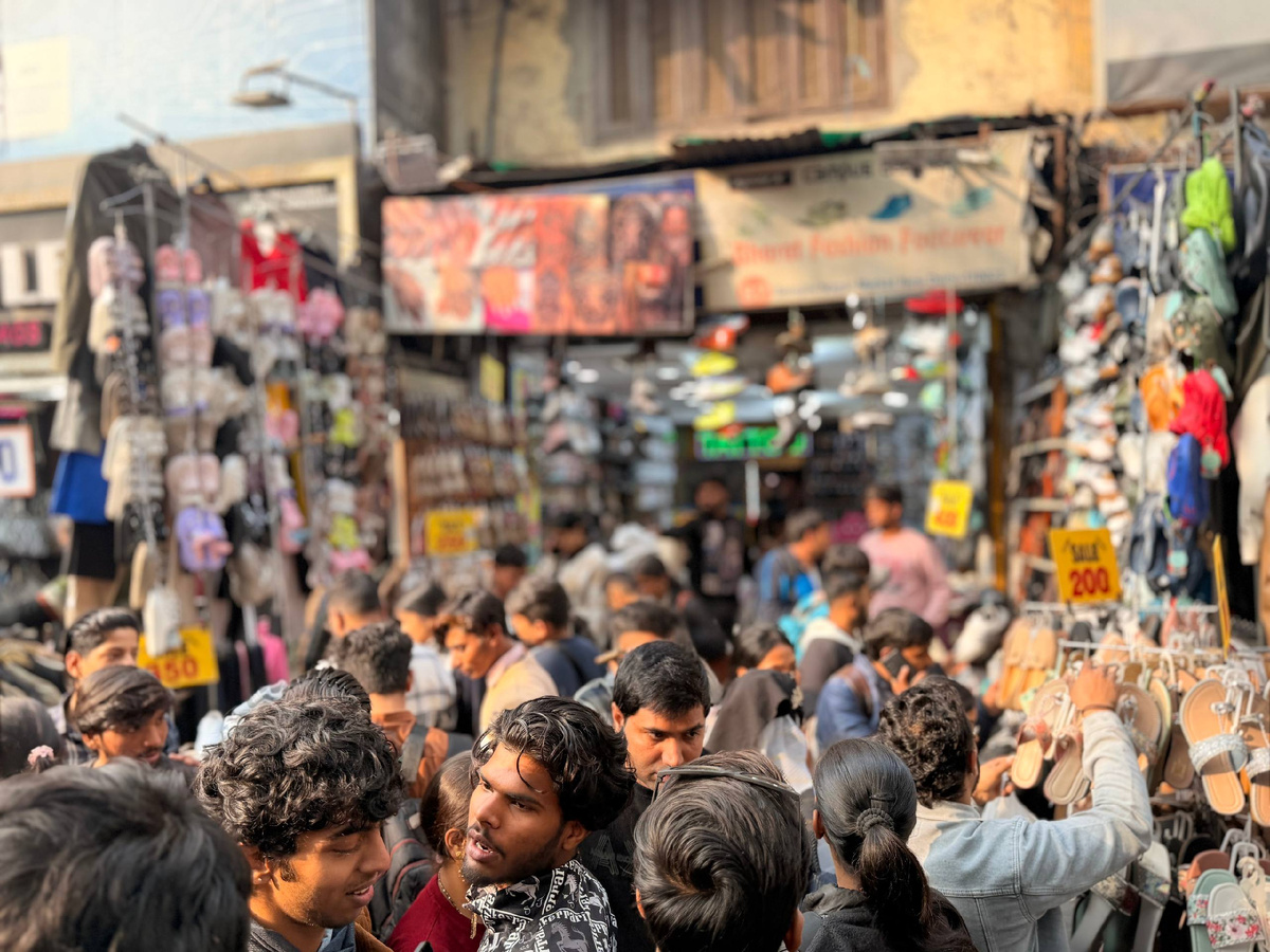 Увлекательный маршрут по рынку Индии: еда за 10 рупий