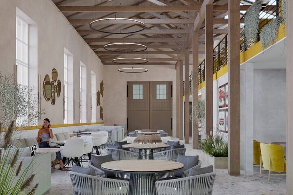 Реставрация исторического депо в Казани: новый облик и кафе на его базе