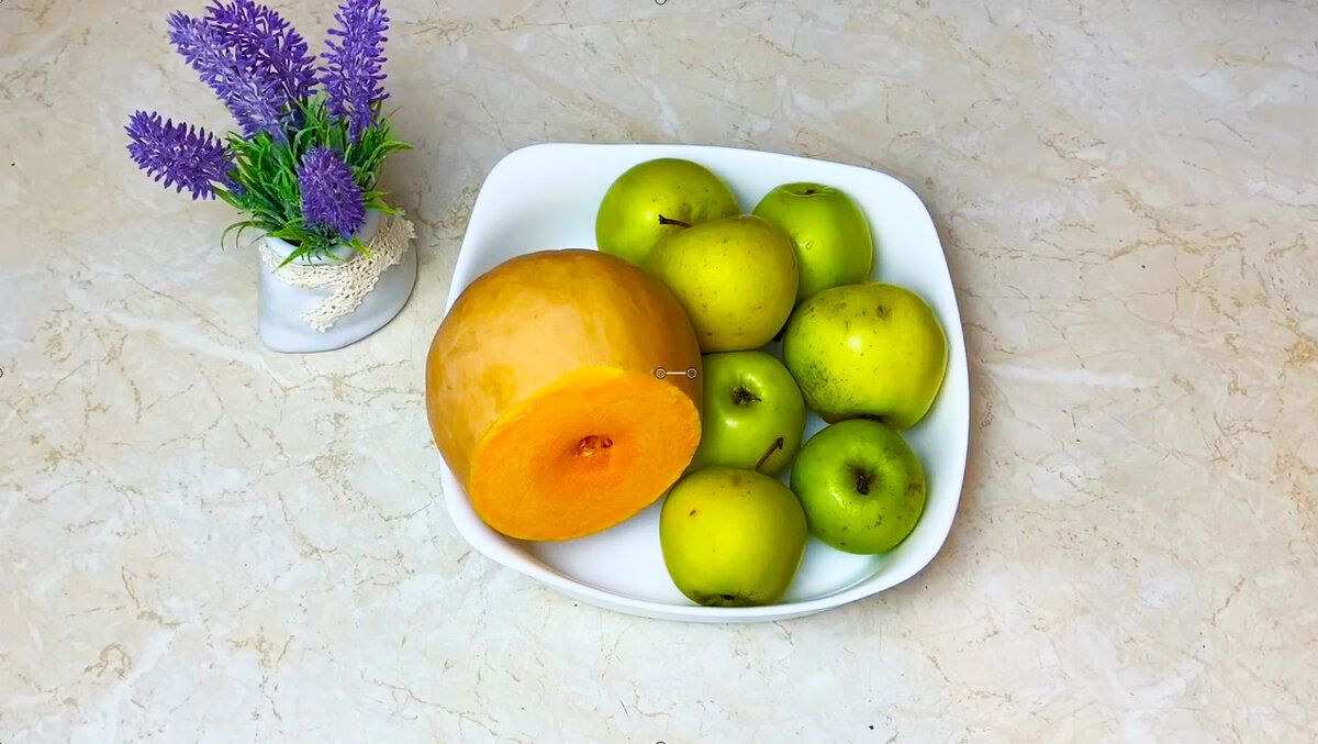 Витаминный десерт: тыква и яблоки для всей семьи