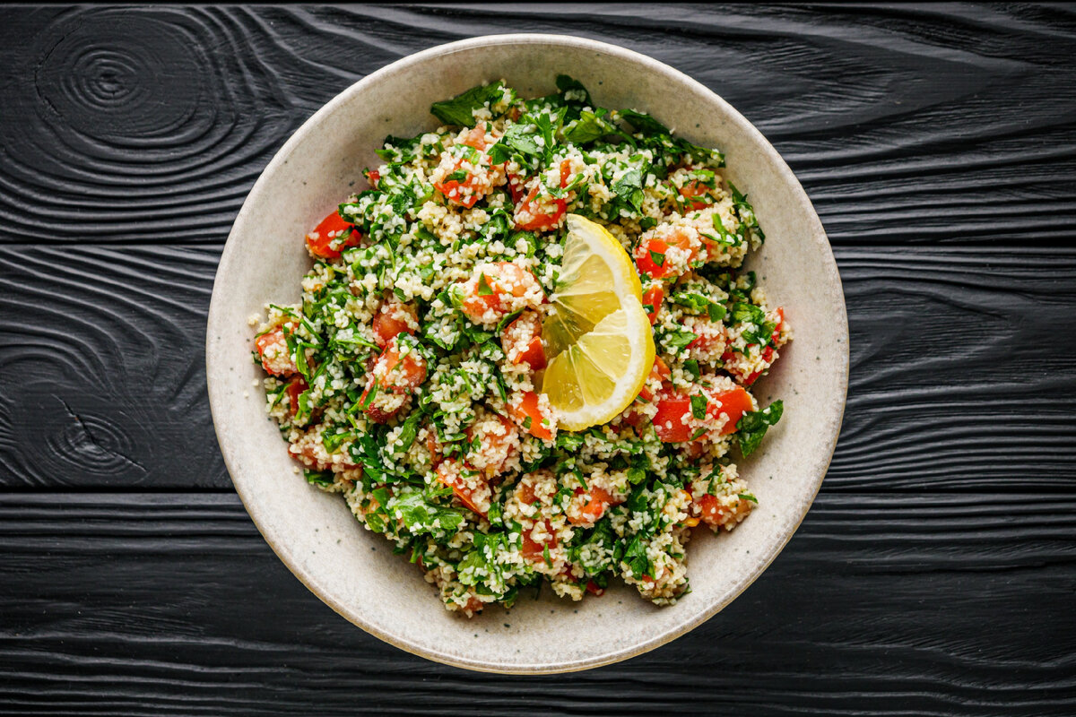 Универсальный кускус с овощами и ароматными травами