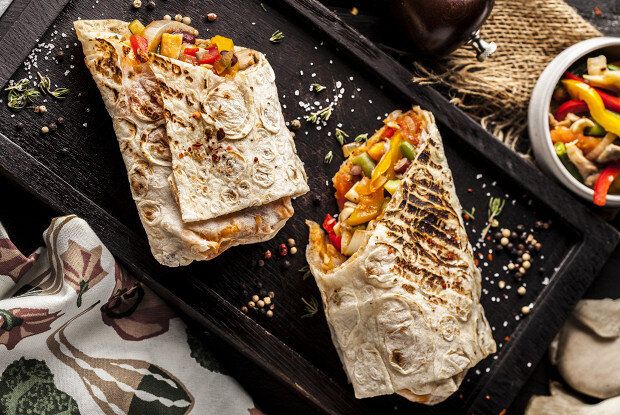 Необычная шаурма с вешенками и фасолью: оригинальный вкус для гурманов