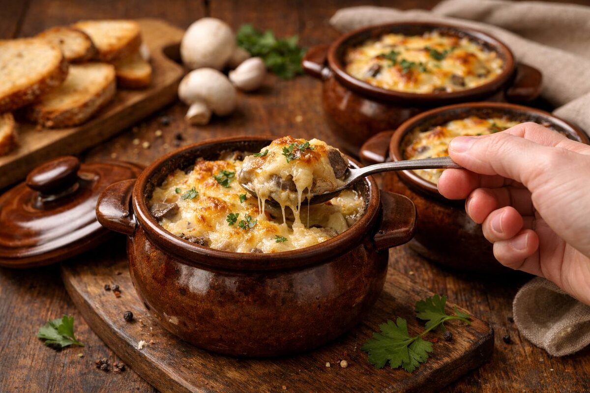 Жульен в горшочках: Невероятный вкус домашнего блюда