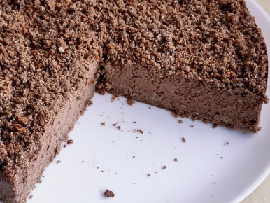 Нежный шоколадный пп пирог без добавления сахара