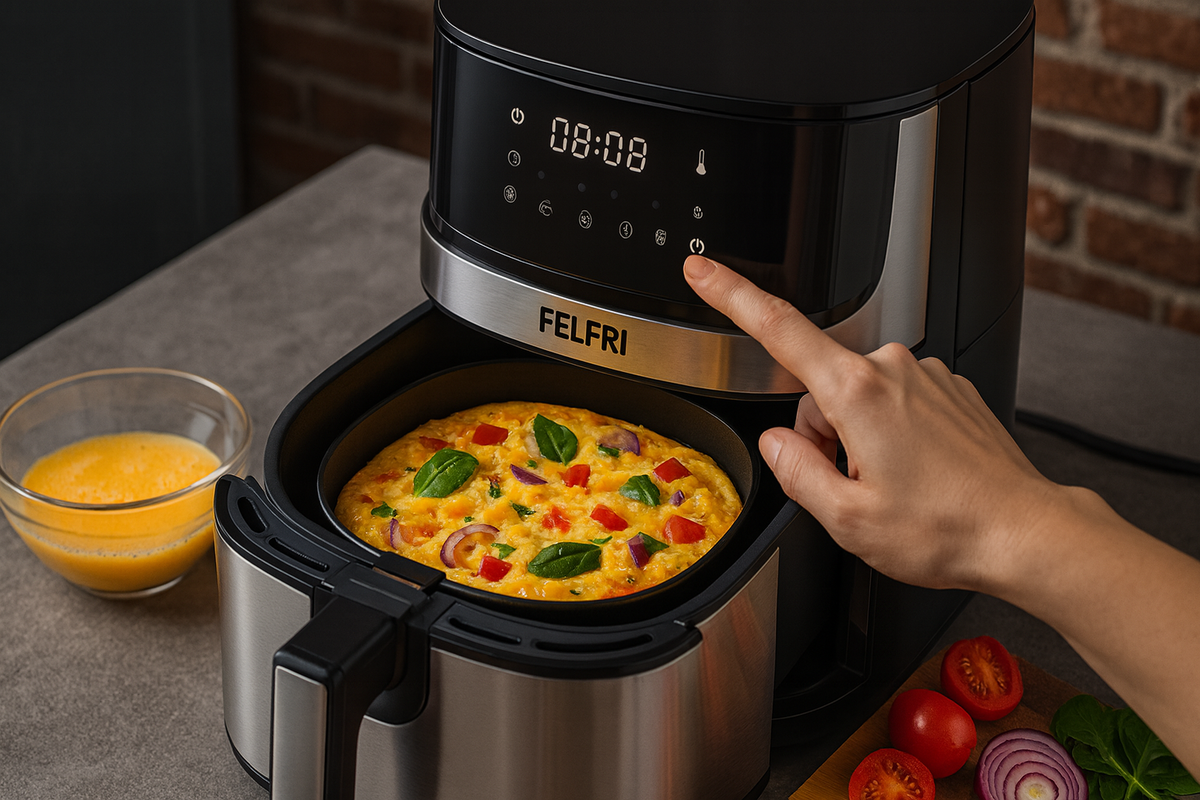 Как легко приготовить омлет в аэрогриле: секреты и советы