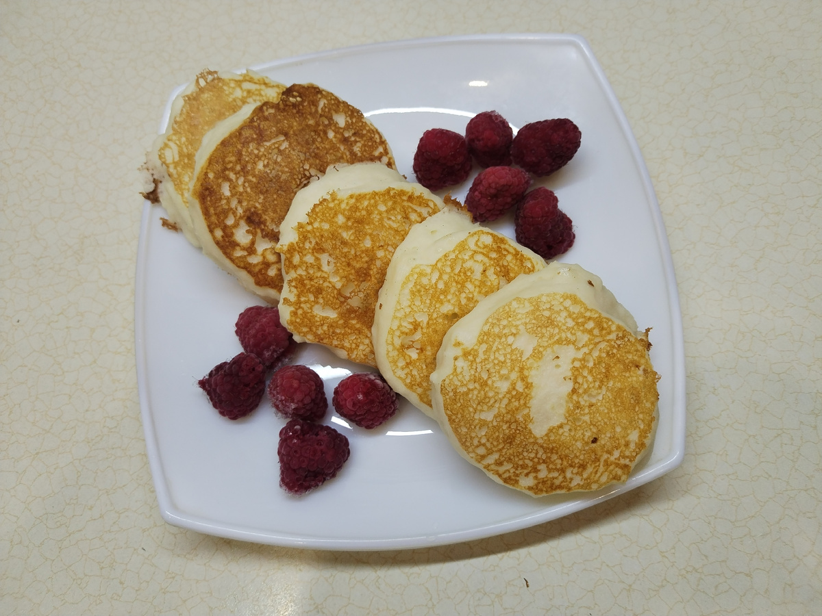 Как приготовить пышные оладьи из мягкого творога