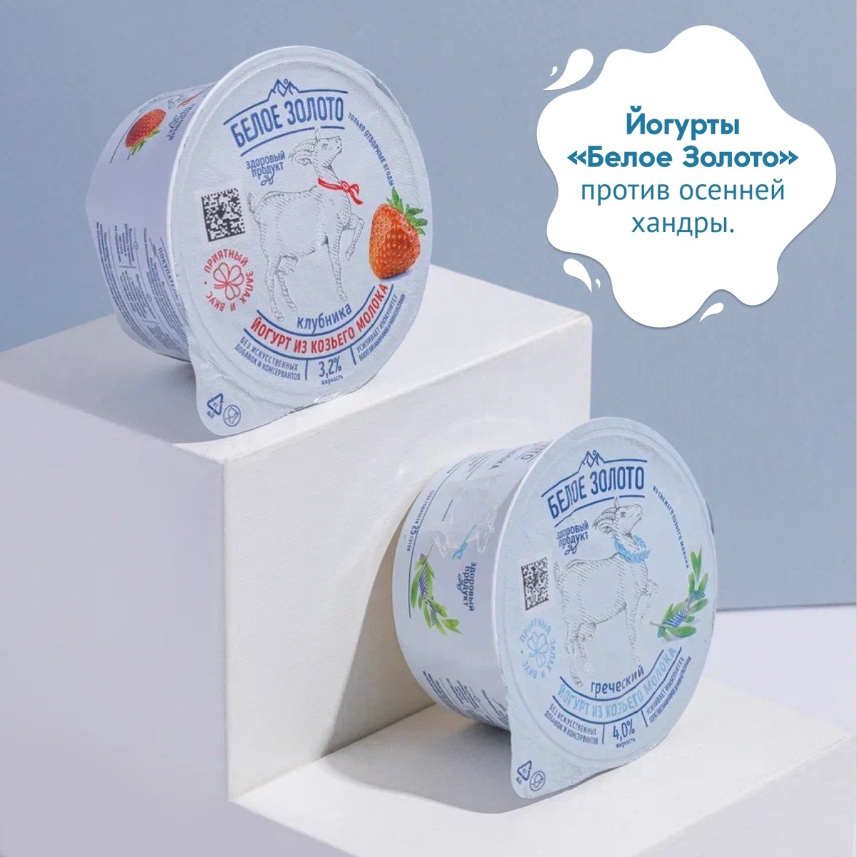 Йогурты из козьего молока: секрет хорошего самочувствия этой осенью