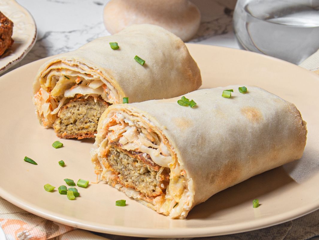 Постная шаурма с фалафелем: новый взгляд на классический вкус