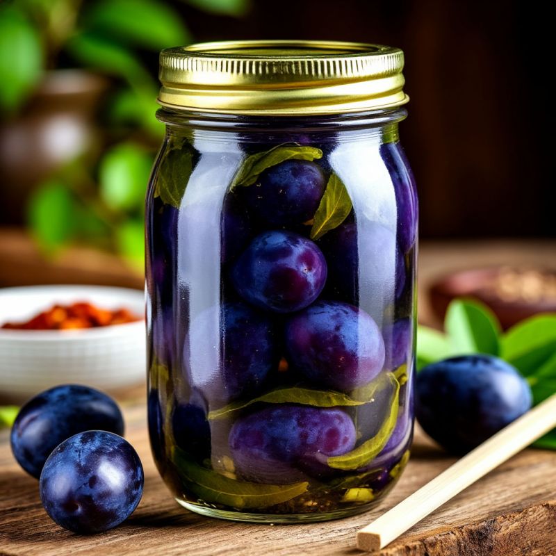 Моченые сливы: забытая закуска, которая порадует вашим столом