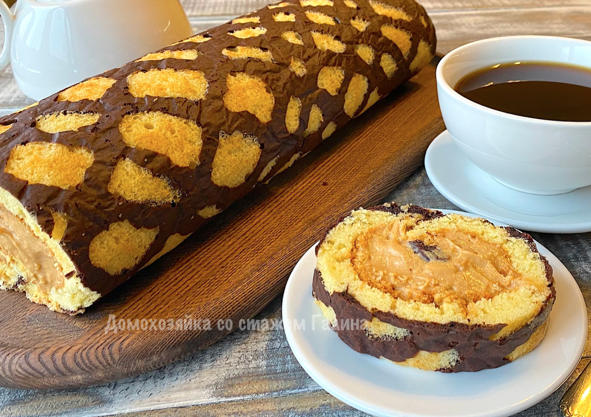 Бисквитный рулет с кремом: легкая выпечка для уютного вечера