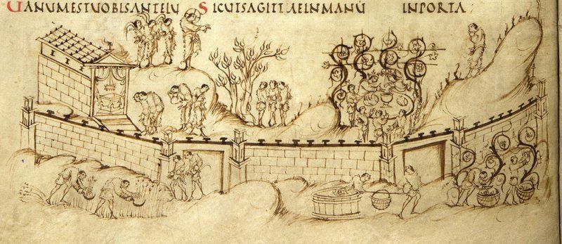 Кулинарное наследие каролингов: что ели наши предки