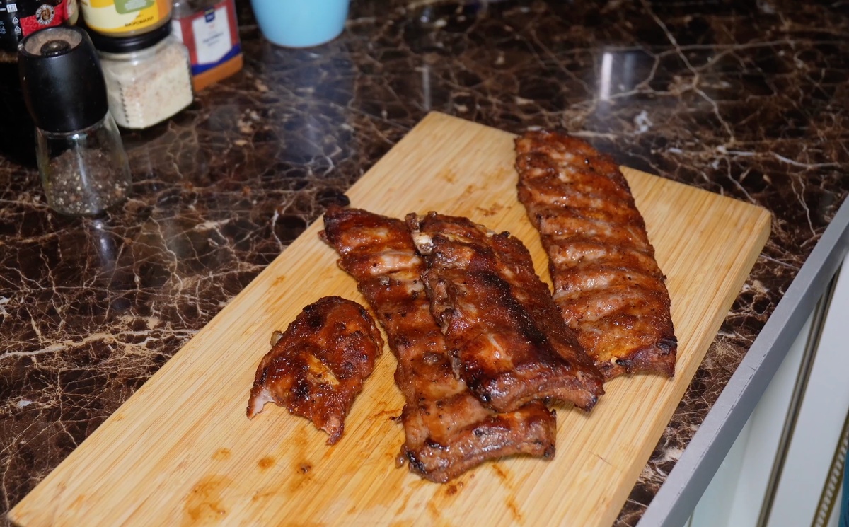 Свиные рёбра в духовке