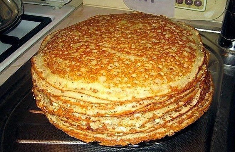 Легкие и воздушные блины на кефире: пошаговый рецепт