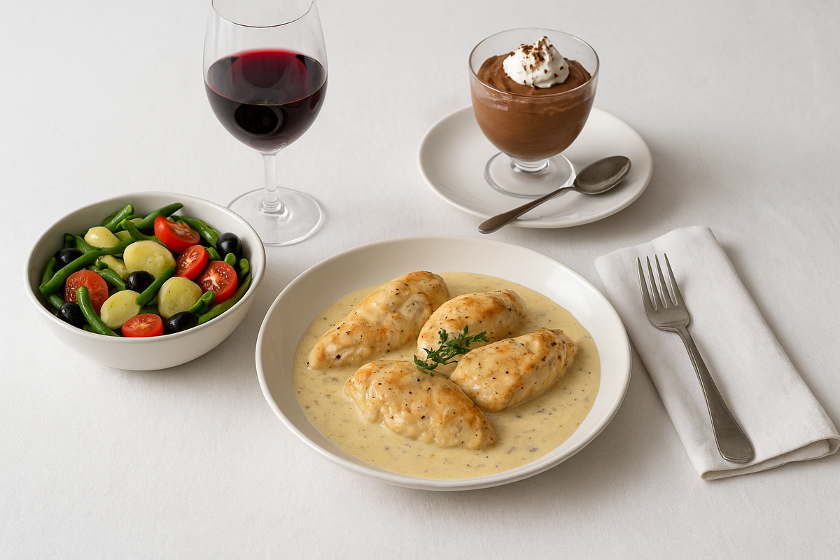 Обед во французском стиле: как создать атмосферу Парижа на своей кухне