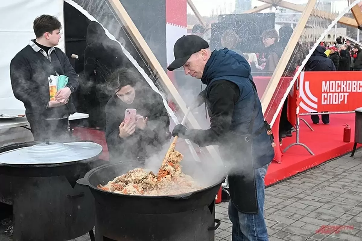Праздник вкусов и эмоций: плов от Павлюченко перед дерби «Спартака»