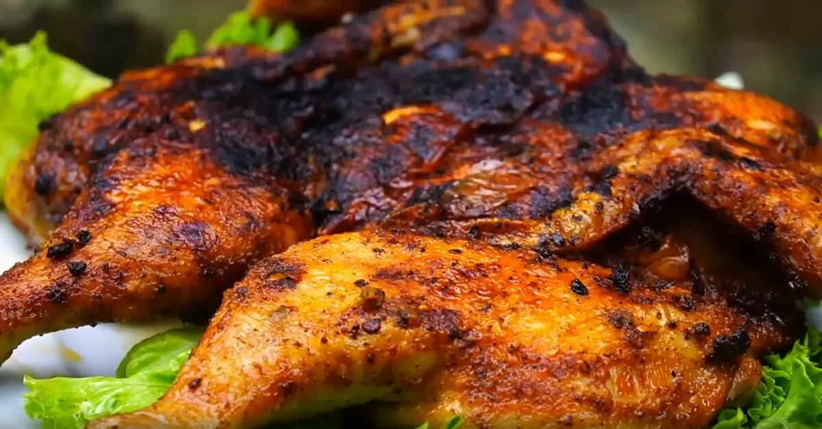 Цыпленок табака: Секреты приготовления на природе