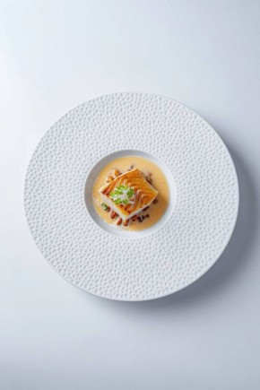 Шедевр гастрономии: черная треска с сезонными грибами в A la carte