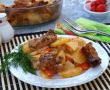 Рёбрышки, запечённые с картофелем